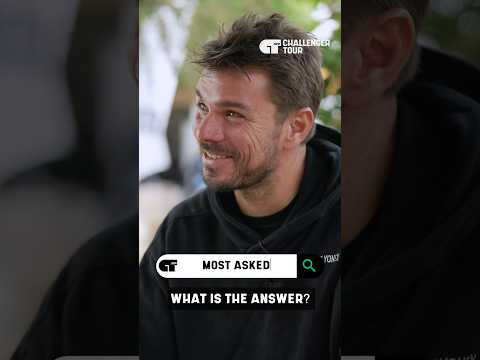 Stan Wawrinka ada di sini untuk menjawab semua pertanyaan Anda yang terbakar ⁉️ #atpchallenger
