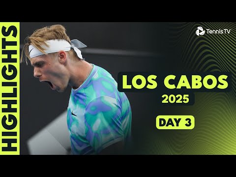 Fitur Shapovalov, Rublev & Davidovich Fokina | Los Cabos 2025 Day 3 Sorotan